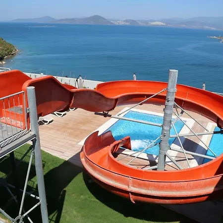 וילה Bodrum Adabuku Luks 2+1 Ozel Plaj Ve Havuzlu *