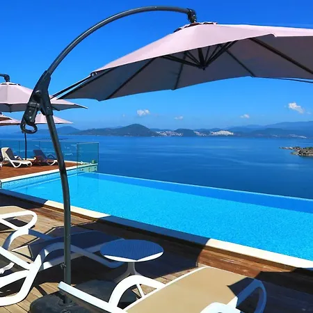 Bodrum Adabuku Luks 2+1 Ozel Plaj Ve Havuzlu Bogazici