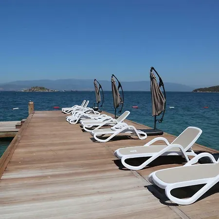 Villa Bodrum Adabuku Luks 2+1 Ozel Plaj Ve Havuzlu Bogazici